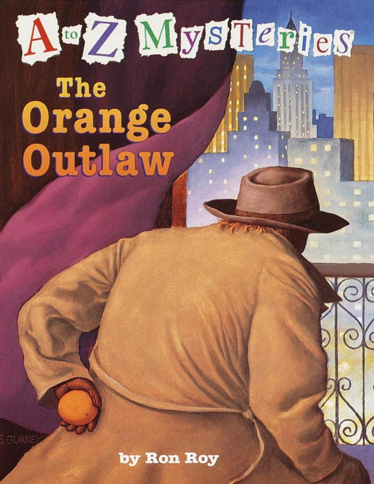 A To Z Mysteries The Orange Outlaw Ron Roy Roy Ron