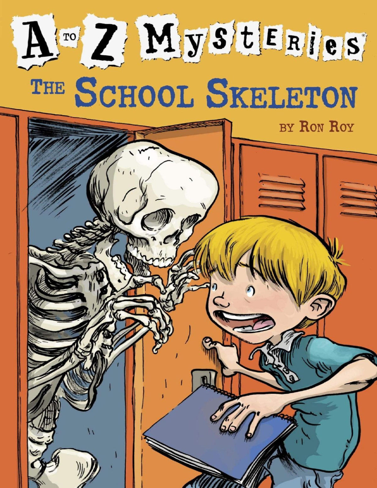 A To Z Mysteries The School Skeleton Ron Roy Roy Ron