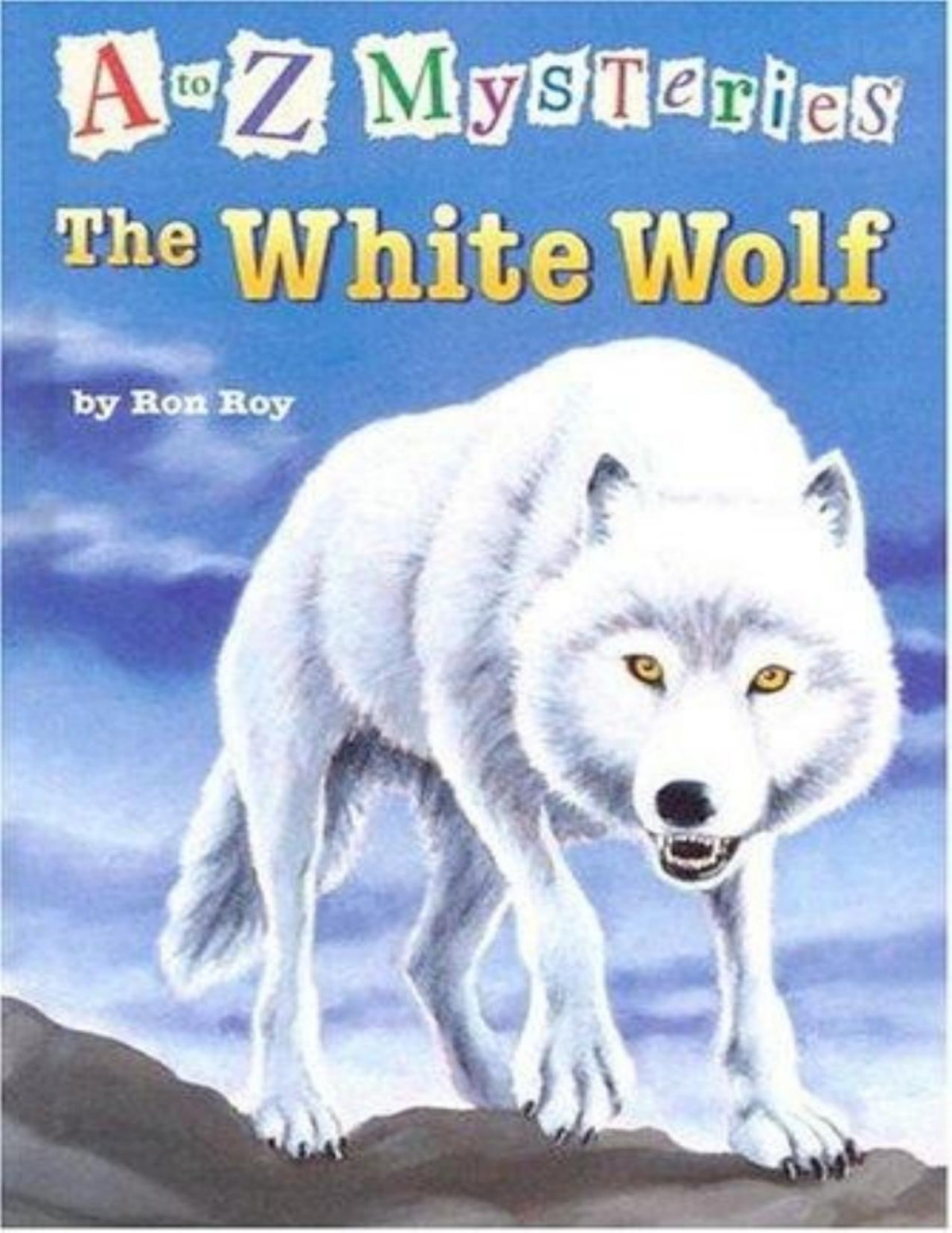 A To Z Mysteries The White Wolf Ron Roy Roy Ron
