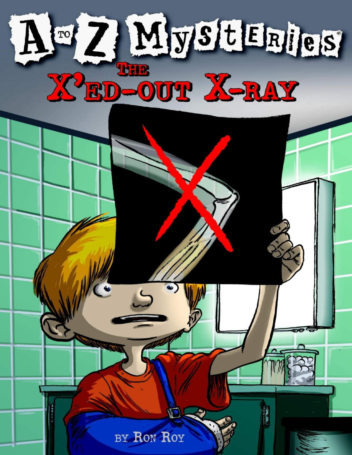 A To Z Mysteries The Xedout Xray Ron Roy Roy Ron