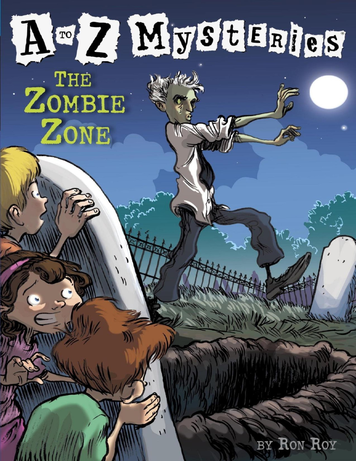 A To Z Mysteries The Zombie Zone Ron Roy Roy Ron