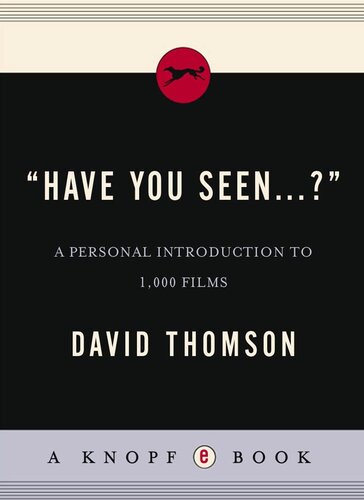 Have You Seen David Thomson