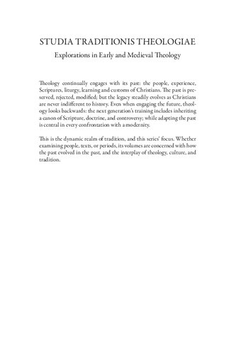 Analogical Identities The Creation Of The Christian Self Beyond Spirituality And Mysticism In The Patristic Era Studia Traditionis Theologiae Explorations In Early And Medieval Theology Multilingual Nikolaos Loudovikos
