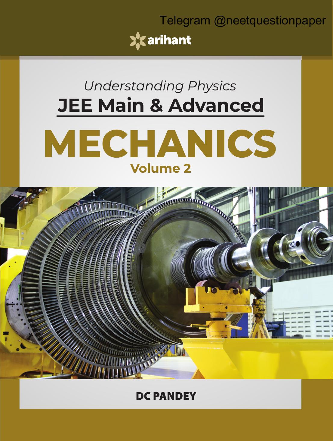 Dc Pandey Mechanics Vol2 D C Pandey