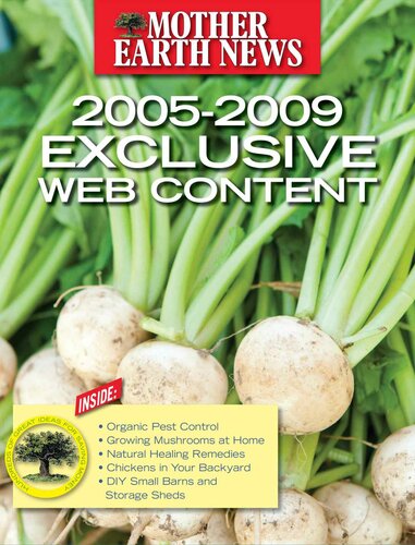 Mother Earth News Exclusive Web Content 20052009 Mother Earth News
