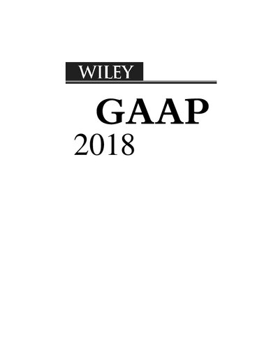 Wiley Gaap 2018 Part1 16th Edition Joanne Flood
