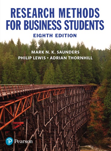 Research Methods For Business Students 8th Edition Mark N K Saunders