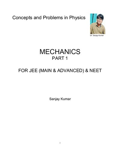 Mechanics Part 1 Sanjay Kumar