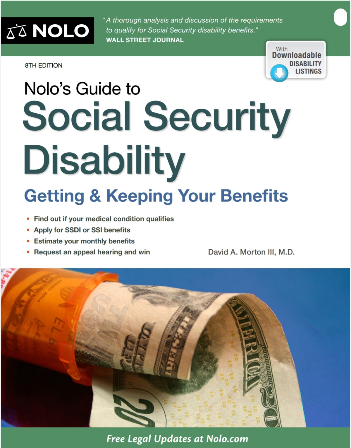 Nolos Guide To Social Security Disability 8th David A Morton
