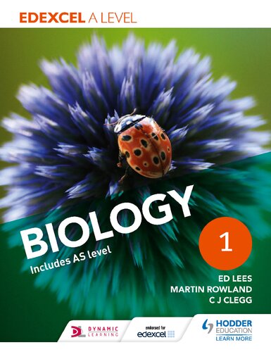 Edexcel A Level Biology Studentbook 1 Uk Ed Ed Lees