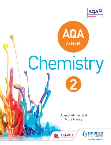 Aqa A Level Chemistry Studentbook 2 Aqa A Level Science Uk Ed Teresa Quigg