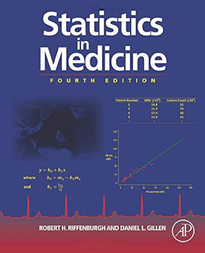 Statistics In Medicine 4th Edition Robert H Riffenburgh Daniel L Gillen