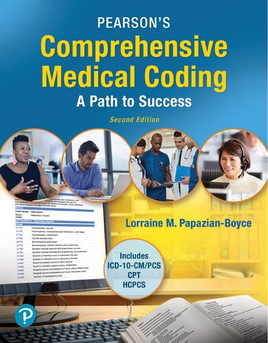 Pearsons Comprehensive Medical Coding A Path To Success Second Lorraine Papazianboyce