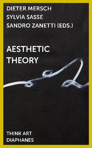 Aesthetic Theory Denkt Kunst Translation Sandro Zanetti Sylvia Sasse