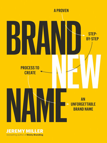 Brand New Name A Proven Stepbystep Process To Create An Unforgettable Brand Name Jeremy Miller