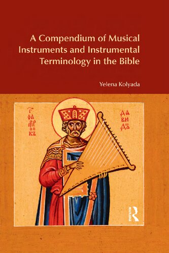 A Compendium Of Musical Instruments And Instrumental Terminology Yelena Kolyada