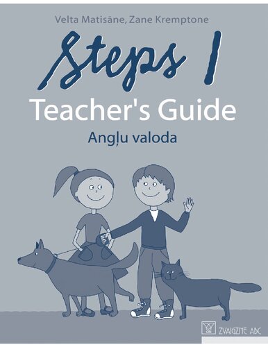 Steps 1 Teachers Guide V Matisāne Z Kremptone