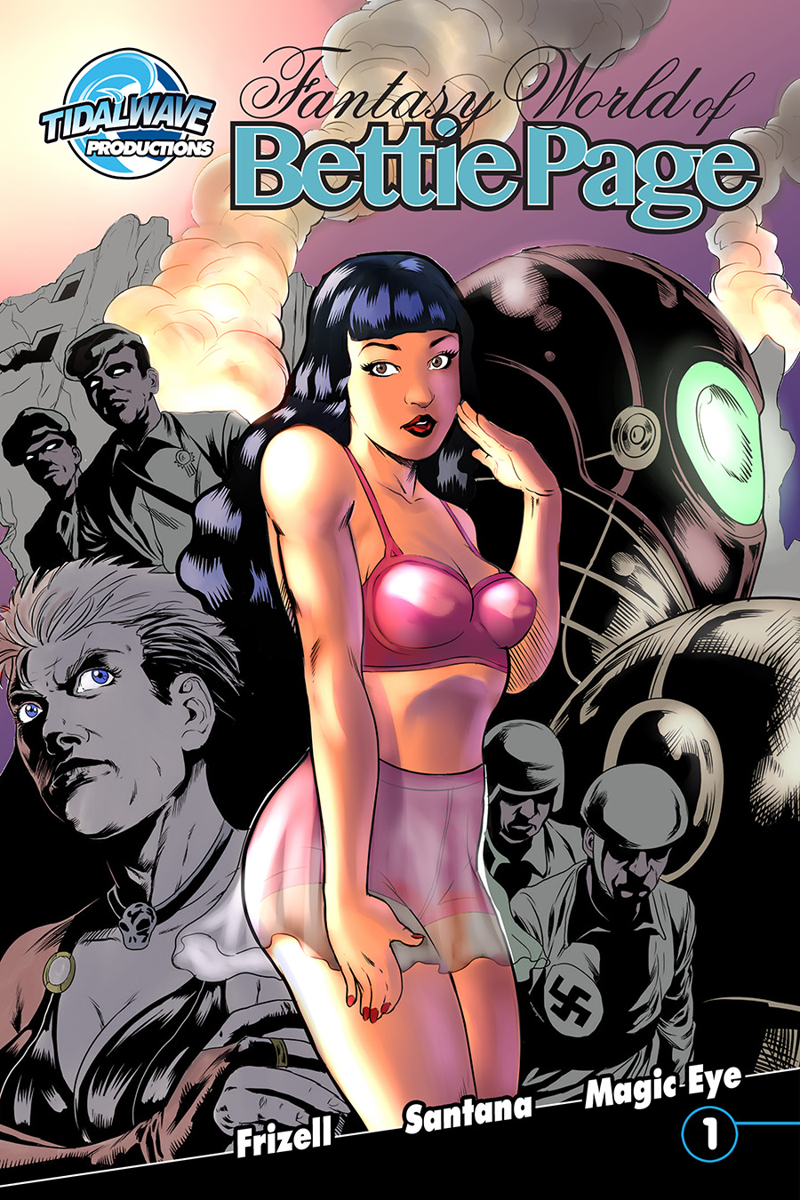Fantasy Wolrd Of Bettie Page 1 Michael Frizell Frizell Michael