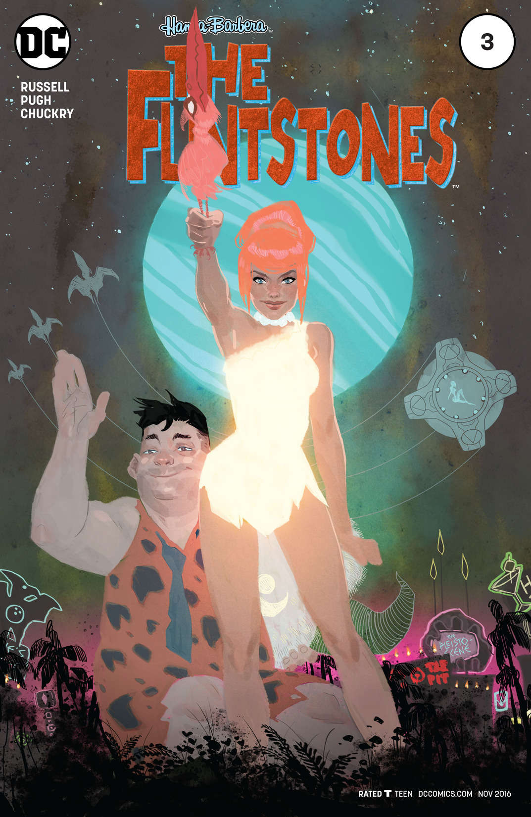 The Flintstones 2016 3 Mark Russell Russell Mark
