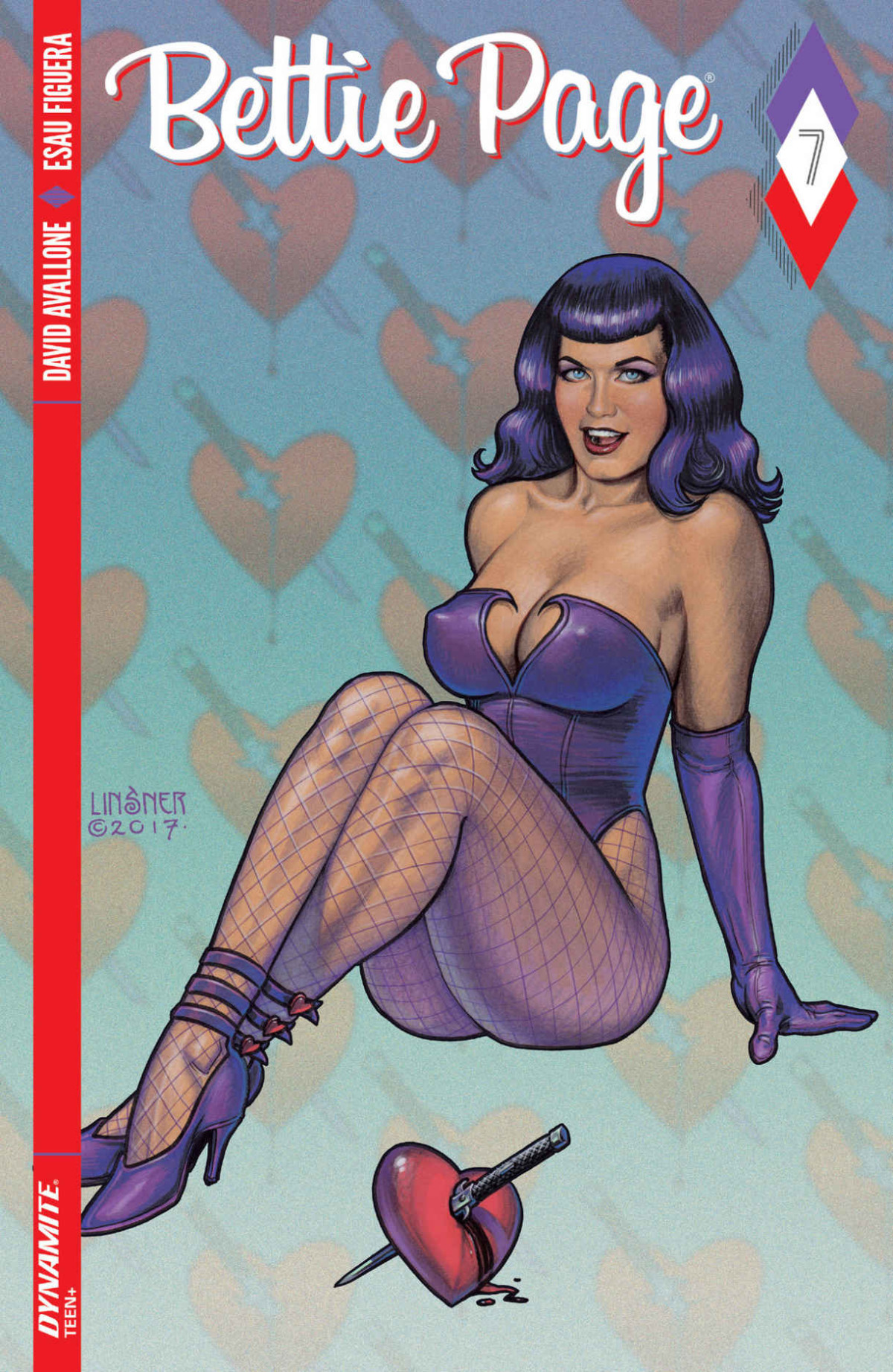 Bettie Page 7 David Avallone Avallone David