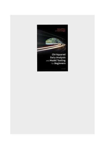Chisquared Data Analysis And Model Testing For Beginners 1st Edition Carey Witkov