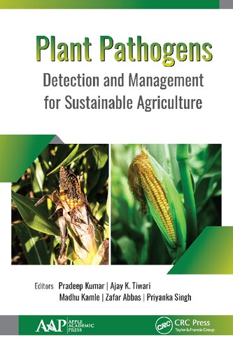 Plant Pathogens Detection And Management For Sustainable Agriculture 1st Edition Pradeep Kumar