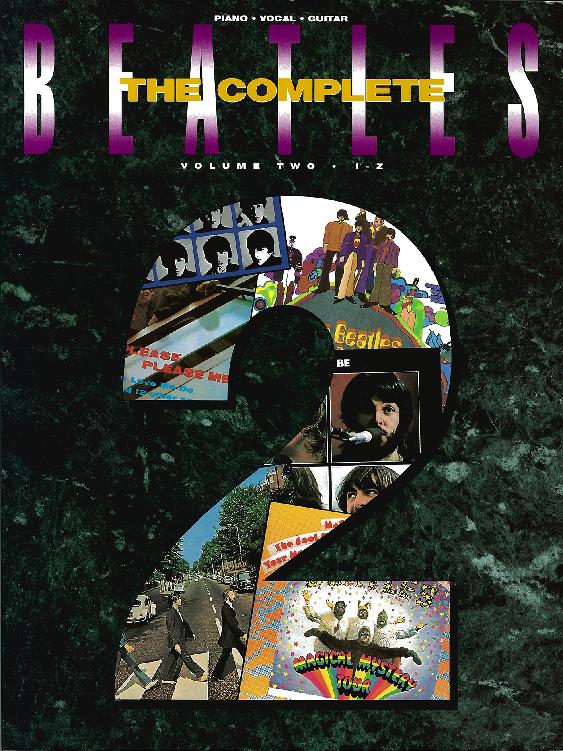 The Beatles Completevolume 2 Songbook The Beatles Beatles