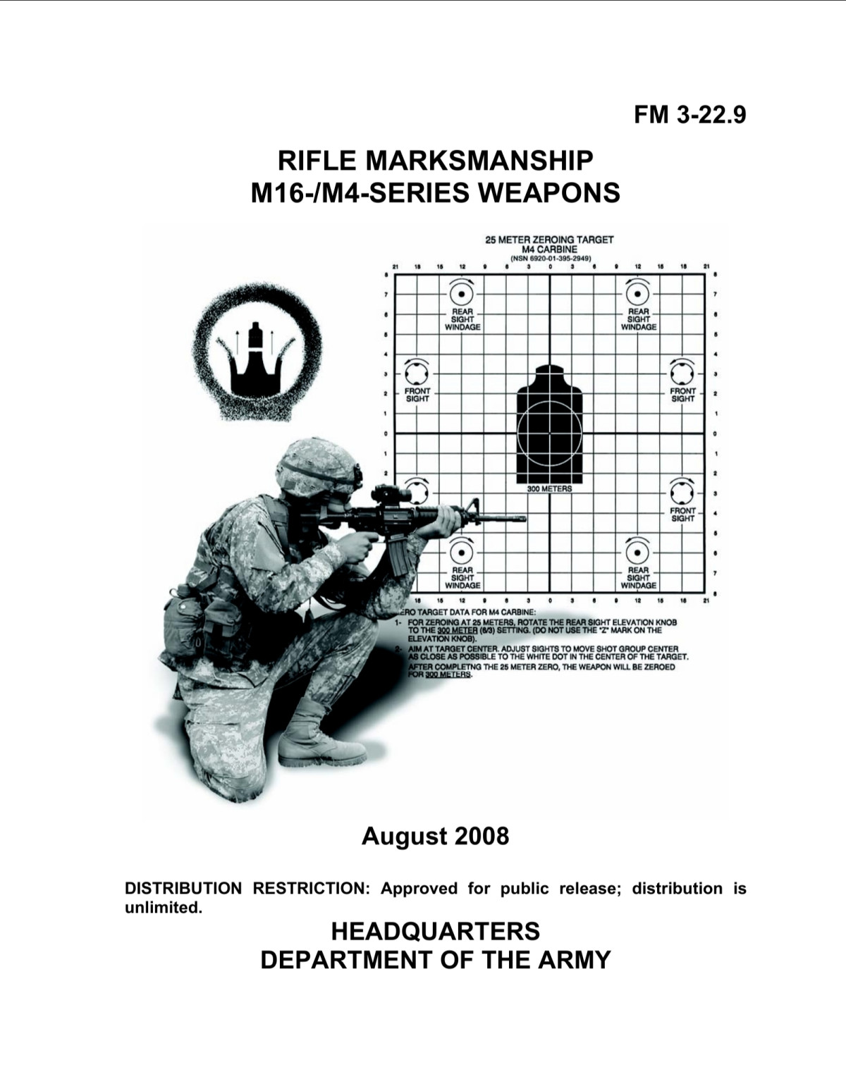 Fm 3229 Rifle Marksmanship M16m4series Weapons Us Department Of The Army