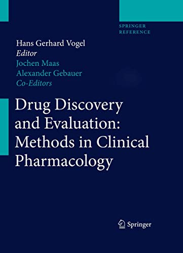 Drug Discovery And Evaluation Methods In Clinical Pharmacology 2nd Edition Hgerhard Vogel