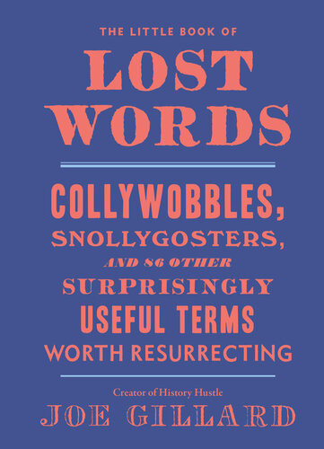 The Little Book Of Lost Words Collywobbles Snollygosters And 86 Other Surprisingly Useful Terms Worth Resurrecting Joe Gillard