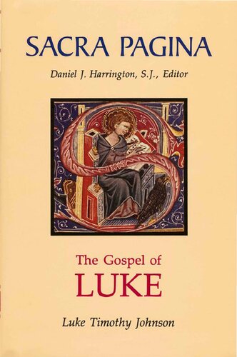 The Gospel Of Luke Luke Timothy Johnson