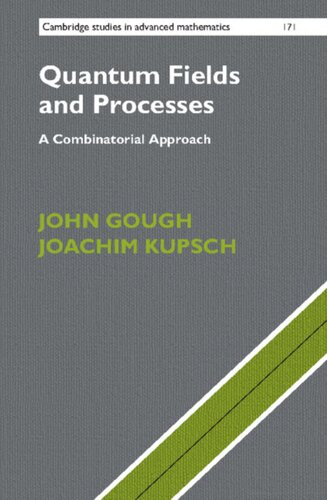 Quantum Fields And Processes A Combinatorial Approach 1st Edition John Gough