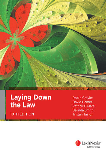 Laying Down The Law 10th Edition 10th Edition R Creyke D Hamer P Omara B Smith T Taylor
