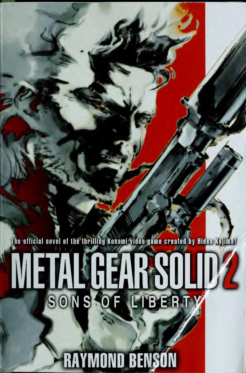Metal Gear Solid 2 The Novel Sons Of Liberty Original Benson
