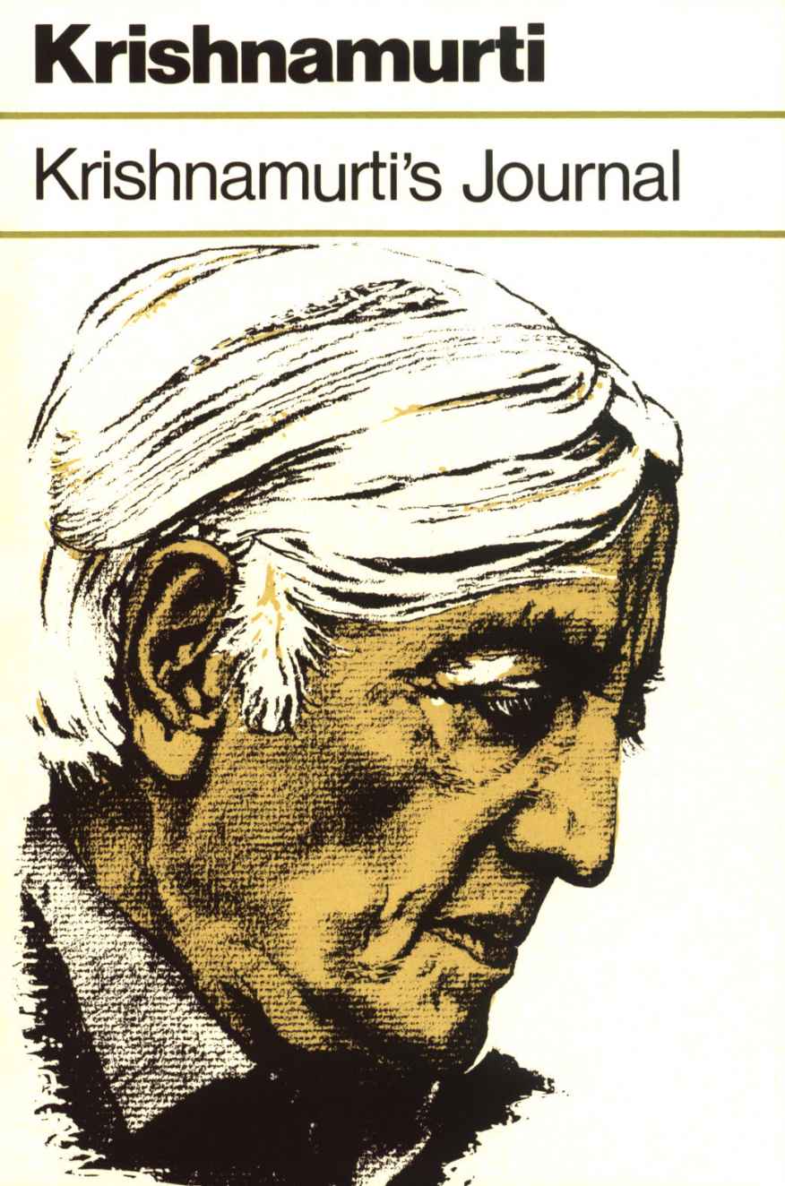 Krishnamurtis Journal Krishnamurti