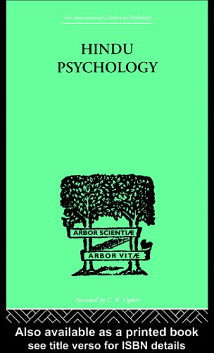 Hindu Psychology Its Meaning For The West Akhilananda
