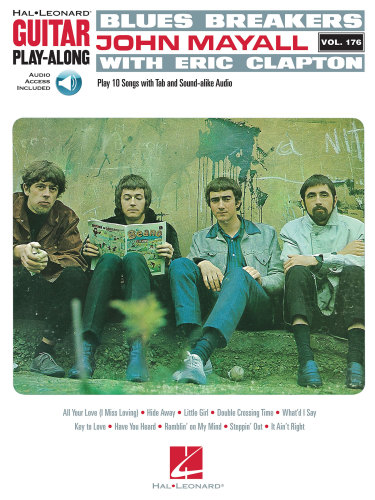 Blues Breakers With John Mayall Eric Clapton Guitar Playalong Volume 176 Al