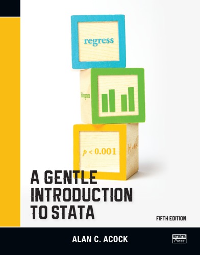 A Gentle Introduction To Stata 5 Edition Acock Alan C