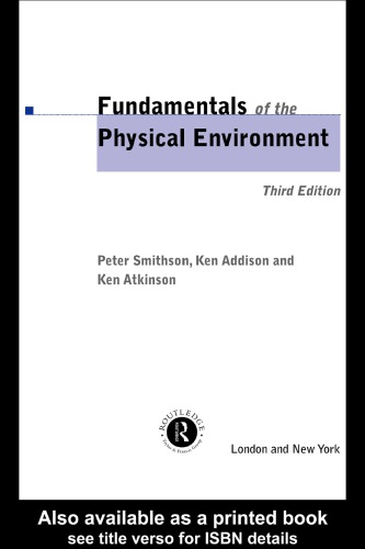 Fundamentals Of The Physical Environment 3rd Edition Addison
