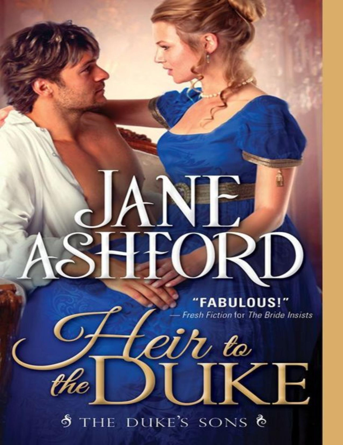 Heir To The Duke The Dukes Sons 1 Jane Ashford