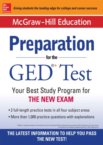 Preparation For The Ged Test Third Edition Dausses Marion