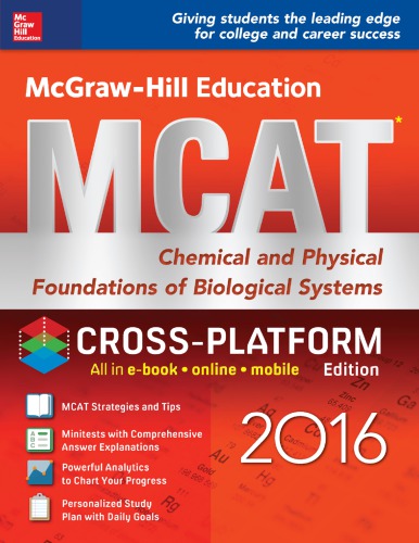 Mcat Chemical And Physical Foundations Of Biological Systems 2016 Crossplatform Edition Hademenos