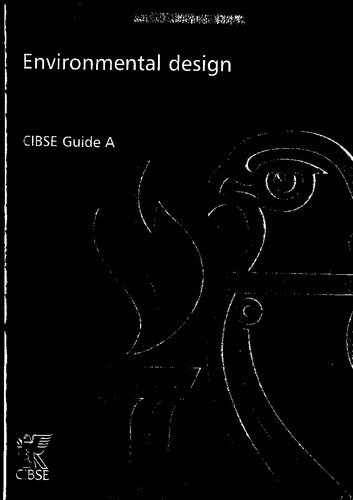 Cibse Guide A For Environmental Design Cibse