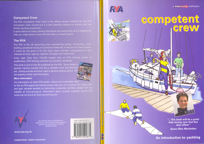 Rya Competent Crew Penny Haire Sarah Hopkinson Sarah Selman