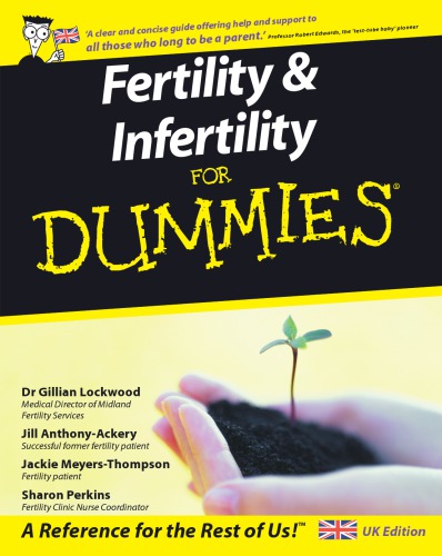 Fertility And Infertility For Dummies Anthonyackery Jilllockwood