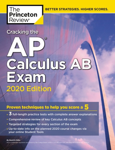 The Princeton Review Cracking The Ap Calculus Ab Exam Penguin Random Housekahn
