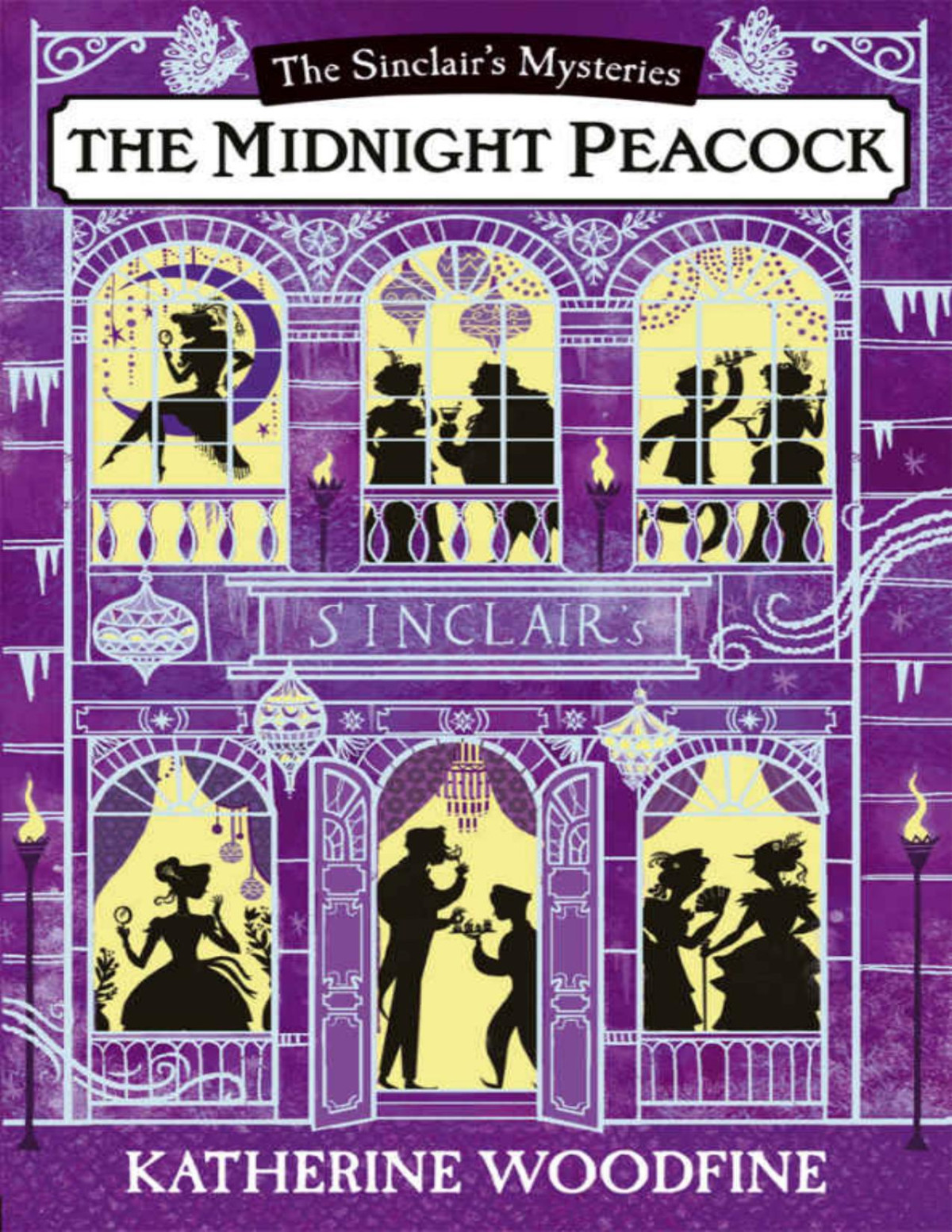 The Midnight Peacock The Sinclairs Mysteries Katherine Woodfine Woodfine