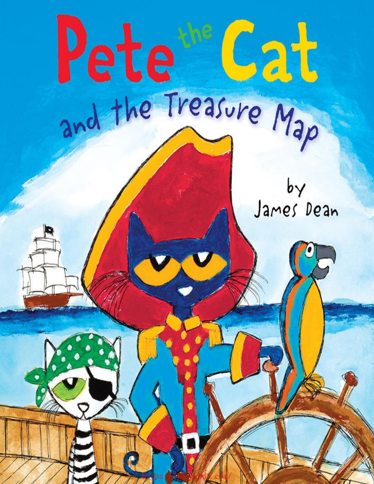 Pete The Cat And The Treasure Map James Dean Kimberly Dean