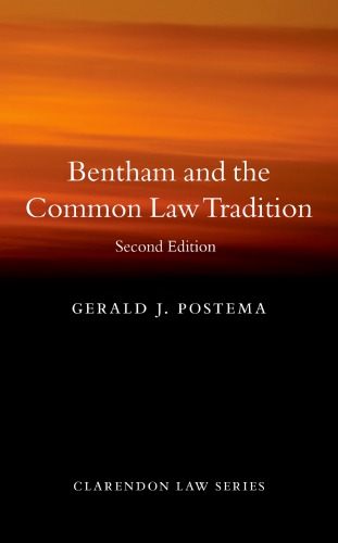Bentham And The Common Law Tradition Second Edition Bentham Jeremypostema