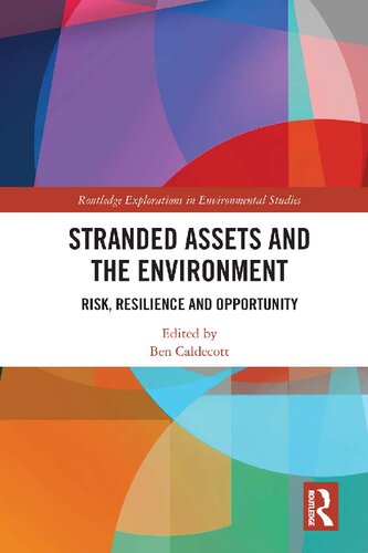 Stranded Assets And The Environment Risk Resilience And Opportunity 1st Edition Ben Caldecott Editor